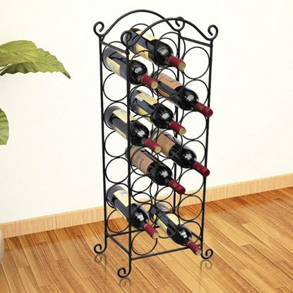 Picture of Metal Wine Rack for 21 Bottles