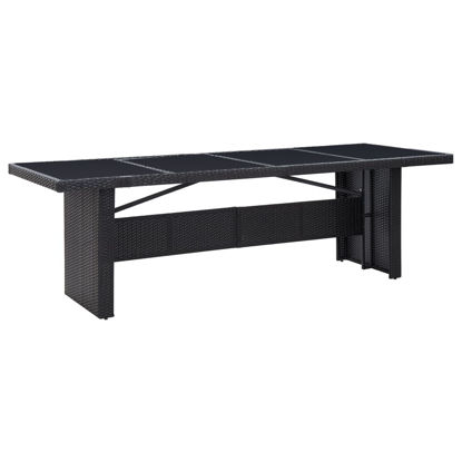 Picture of Outdoor Dining Table 94" - Black