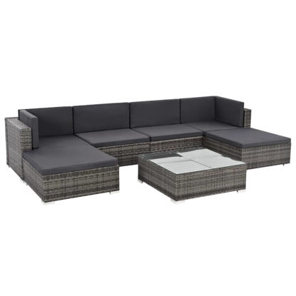Picture of Patio Lounge Set - Gray