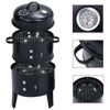Picture of Outdoor BBQ Grill Smoker 3-in-1