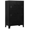 Picture of Office Steel Filing Cabinet - Black