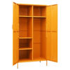 Picture of Industrial Locker Steel Wardrobe Storage Cabinet 35" - M Yellow