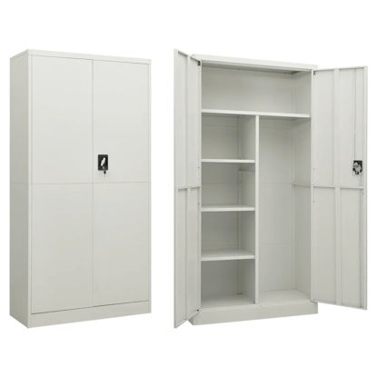 Picture of Office Steel Locker Storage Cabinet 35"