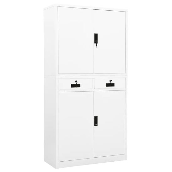 Picture of Office Storage Cabinet 35" - White