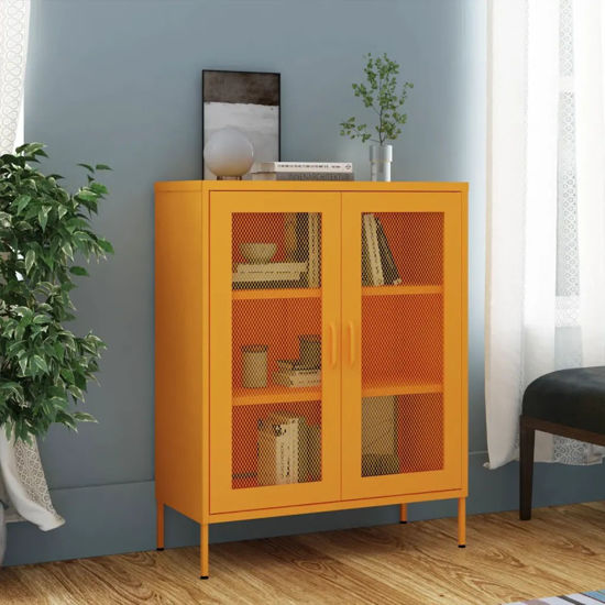 Picture of Steel Storage Cabinet 31" - M Yellow
