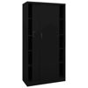 Picture of Steel Office Storage Cabinet 35" - Black