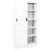 Picture of Steel Storage Cabinet 35" - White
