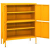 Picture of Steel Office Storage Cabinet 31" - M Yellow