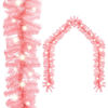 Picture of 16' Christmas Garland with LED - Pink