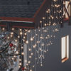 Picture of 32' Christmas Acrylic Icicle Lights - W White