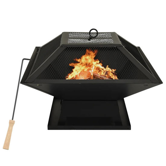 Picture of Outdoor 18" Fire Pit and Grill