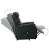 Picture of Living Room Fabric Recliner Chair - D Gray