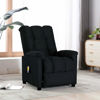 Picture of Living Room Fabric Recliner Massage Chair - Black