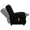 Picture of Living Room Fabric Recliner Massage Chair - Black