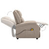 Picture of LIving Room Fabric Massage Recliner Chair - Cream
