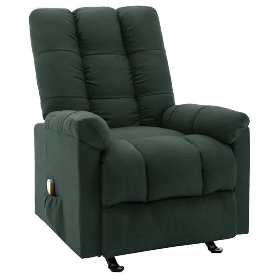 Picture of Living Room Fabric Recliner Massage Chair - Green
