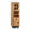 Picture of Wooden Pantry with Wheels 15" SRW