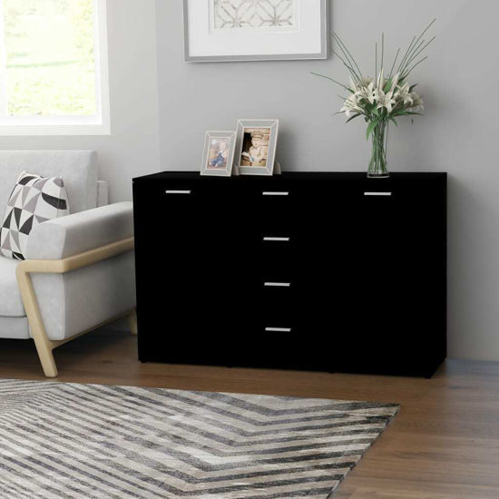 Picture of Storage Cabinet Sideboard 47" EW - Black