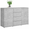 Picture of Wooden Storage Cabinet with Drawers 47" EW - Gray