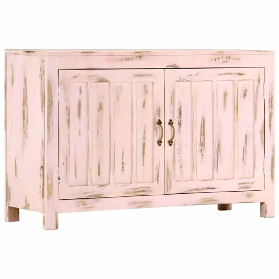 Picture of Wooden Sideboard Cabinet Storage 43" SMW - L Pink