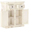 Picture of Wooden Sideboard Cabinet 25" SMW - White