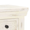 Picture of Wooden Sideboard Cabinet 25" SMW - White