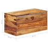 Picture of Wooden Storage Trunk 31" SSW