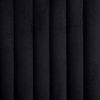 Picture of Velvet Dining Chairs - 2 pc Black
