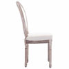 Picture of Dining Fabric Chairs  - 2 pc Cream