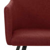 Picture of Fabric Dining Chairs - 2 pc W Red