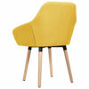 Picture of Fabric Dining Chairs - 2 pc Yellow