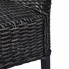 Picture of Dining Rattan Wooden Chairs MW - 4 pc Black