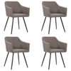 Picture of Fabric Dining Chairs - 4 pc T