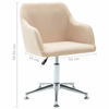 Picture of Dining Fabric Chairs with Armrest - 2 pc Cream