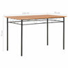 Picture of Dining Table 47" - Brown