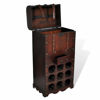 Picture of Wooden Wine Rack with Storage