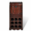 Picture of Wooden Wine Rack with Storage