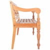 Picture of Mahogany Wood Bench - Brown