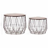 Picture of Accent Round Coffee Table 20" - 2 pc Cooper