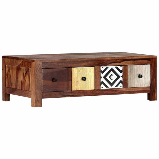 Picture of Living Room Coffee Table with Drawers 34" - SSW