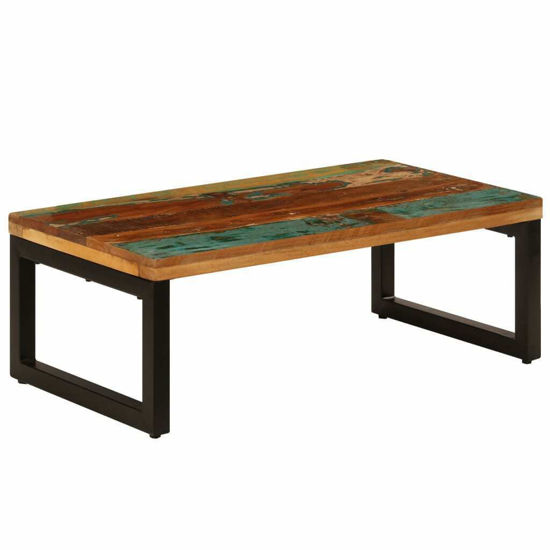 Picture of Wooden and Steel Coffee Table 39" SRW