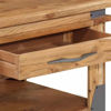 Picture of Solid Wood Coffee Table with Drawers 43" SAW
