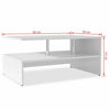 Picture of Living Room Coffee Table 35" - Matte White