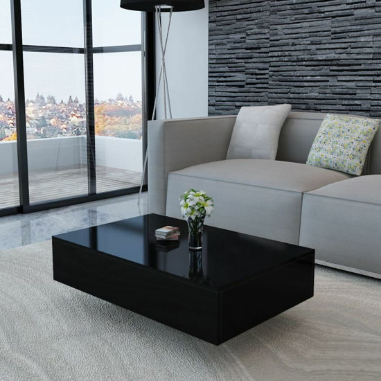 Picture of Living Room High Gloss Table 34" - Black