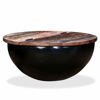 Picture of Wooden Round Coffee Table with Storage 24" SRW