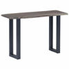 Picture of Iron and Wooden Hallway Console Table 45" - Gray