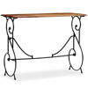Picture of Wood Contemporary Modern Wooden Console Table 39"