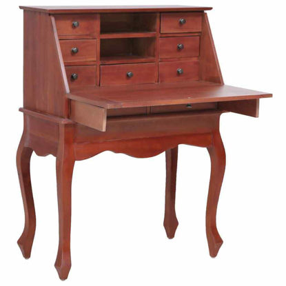 Picture of Secretary Mahogany Desk 31" - Brown