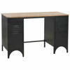 Picture of Computer Desk with Cabinets 47" - 2Tone