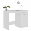 Picture of Home Office Computer Desk with Shelves 39" - White